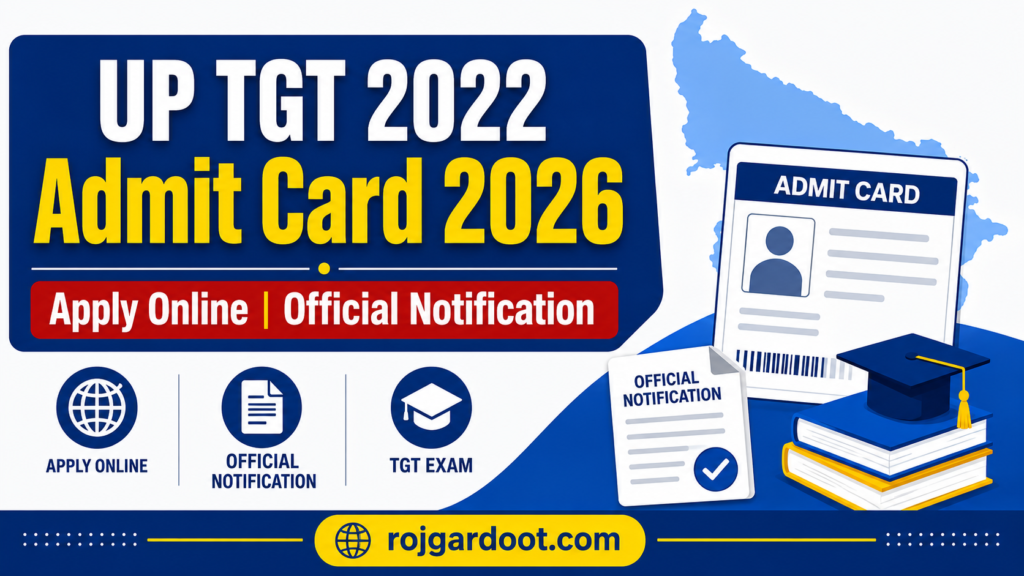 UP TGT 2022 Admit Card 2026