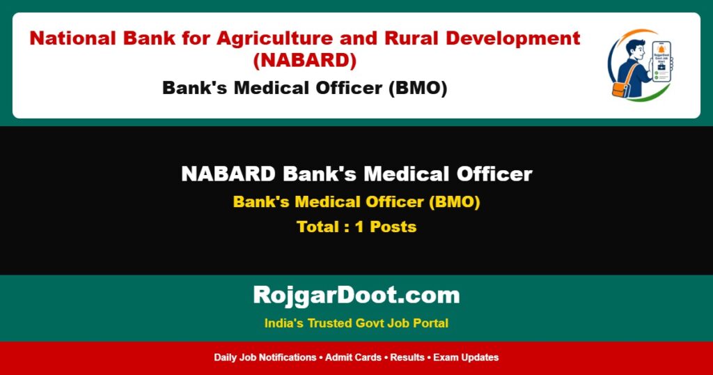 NABARD Bank's Medical Officer