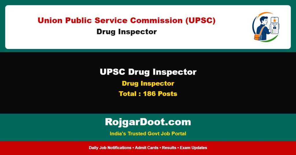 UPSC Drug Inspector